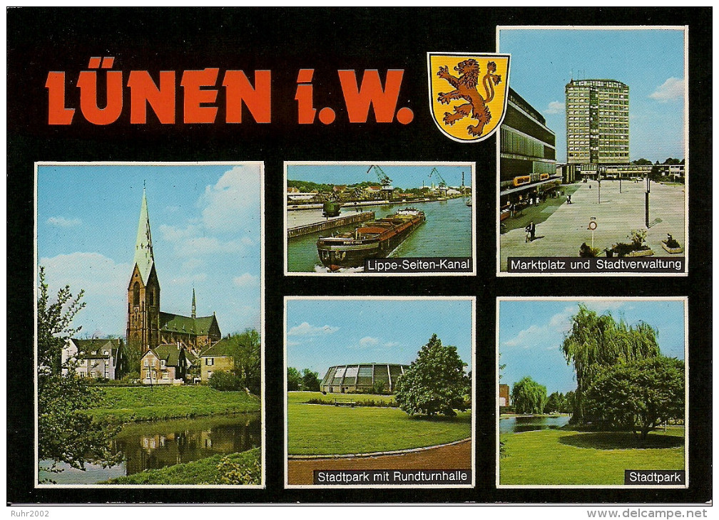 Alte AK Lünen I.W. - Mehrbildkarte (beschrieben) - Lünen