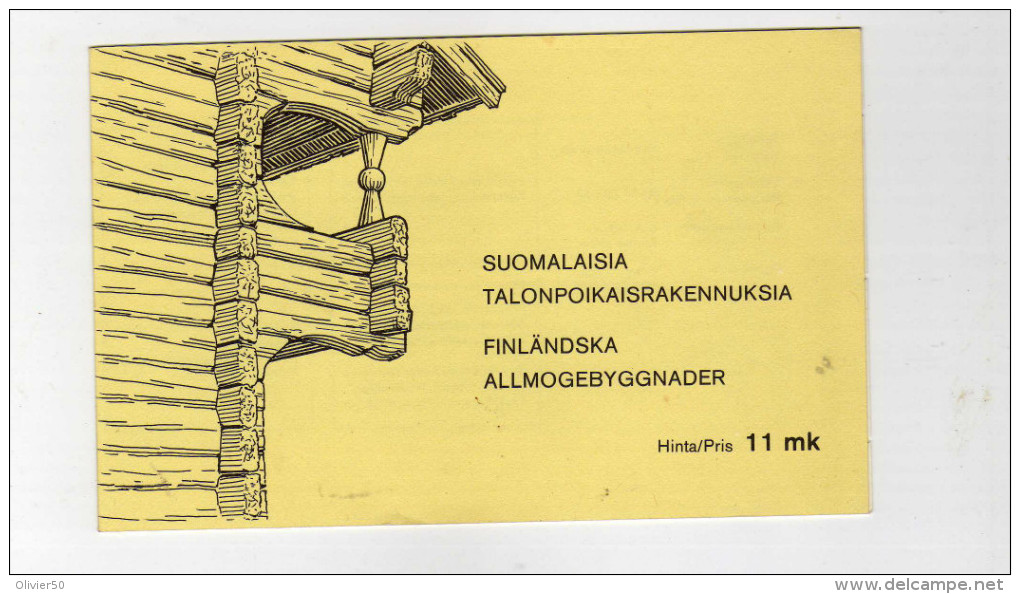Finlande (1979)  -  Carnet "Archtecture. Fermes"   Neufs** - Carnets