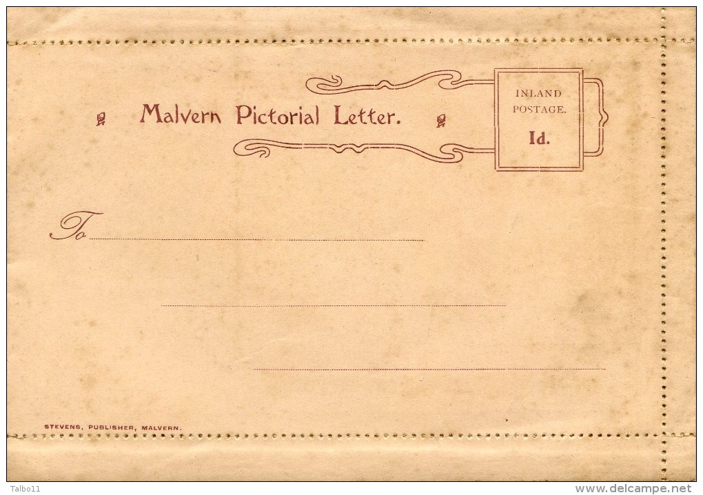 Carte Lettre - Malvern Pictorial Letter - Andere & Zonder Classificatie
