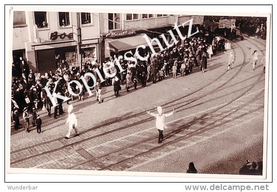 Mönchengladbach Karneval Ecke Eickenerstrrasse 50er-Jahre  (z1424) - Mönchengladbach