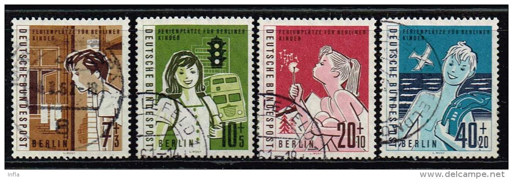 Berlin 1960, Michel# 193 - 196 O - Gebraucht