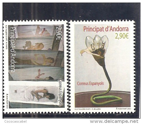 Andorra Española - Edifil 396-97 (MNH/**) - Nuevos