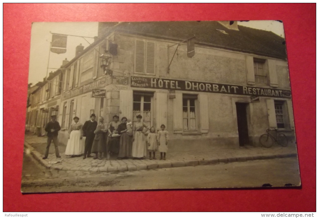 C Photo Rare  Fontenay Tresigny Hotel Dhorbait - Fontenay Tresigny