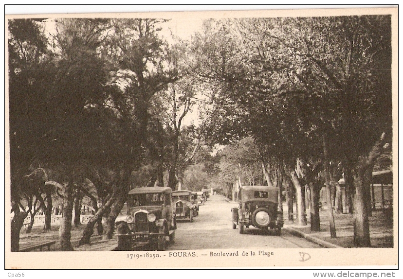 FOURAS - Animée - Boulevard De La Plage - Fouras-les-Bains