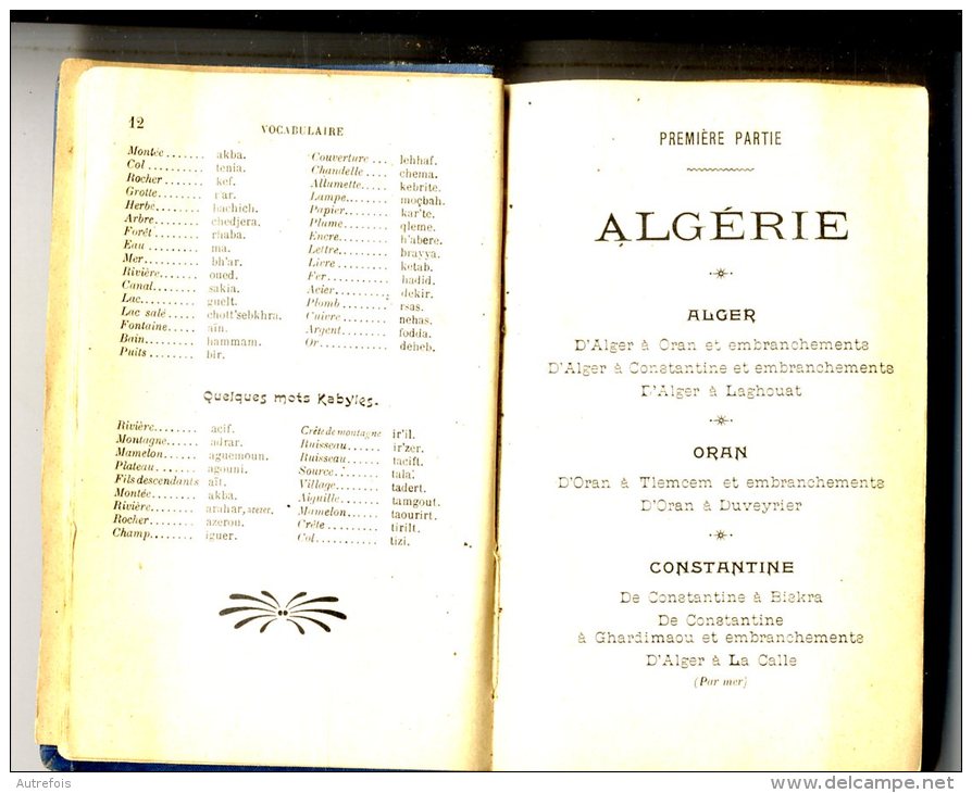 GUIDES PRATIQUES CONTY  -  ALGERIE TUNISIE  -  500 PAGES - Non Classés