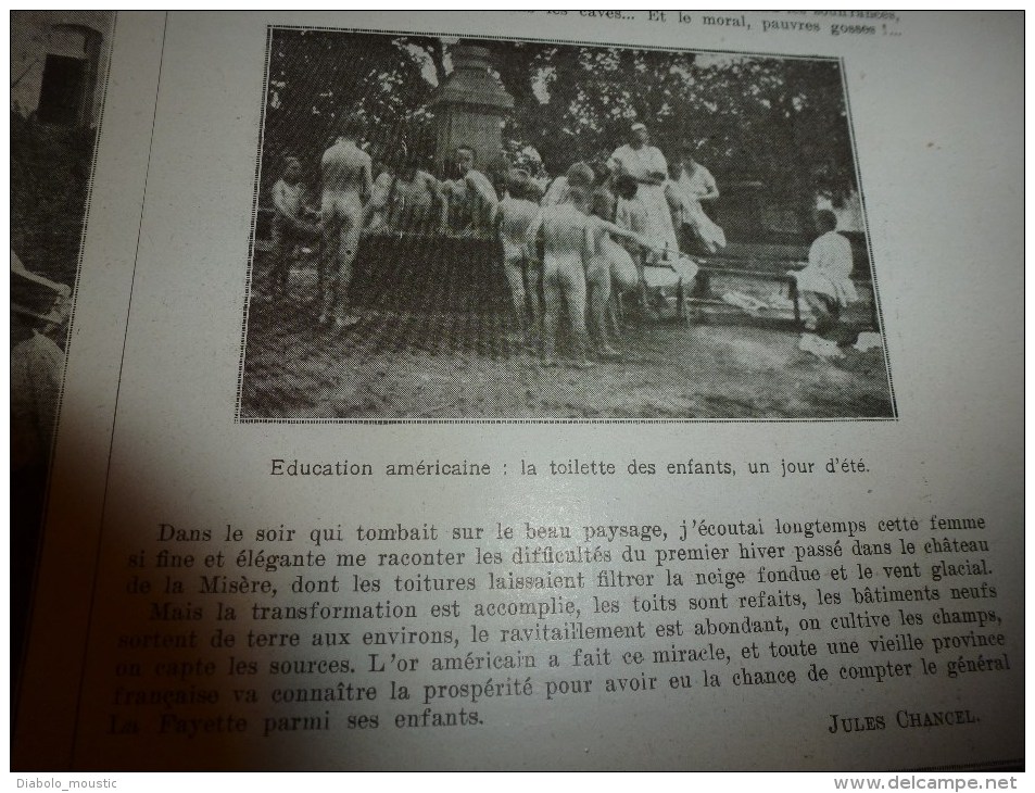 1918 Canadiens à Ecourt-St-Quentin;Gl MAISTRE;L'héroïne serbe Milounka Savitch de Koprivnitza;220 canons all;Russie;US