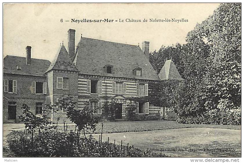 Depts Div.-somme  - W744 -  Noyelles Sur Mer - Le Chateau De Nolette Les Noyelles - Chateaux - - Noyelles-sur-Mer