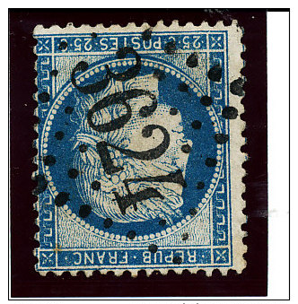 France 1875 (60.ol.GC. 3624 -  St GEORGES D´Oléron)  Superbe - 1871-1875 Cérès