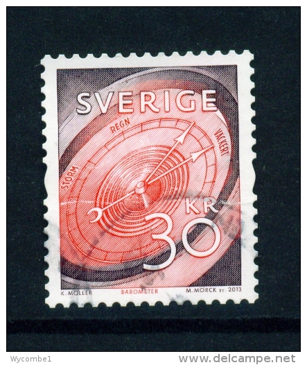 SWEDEN  -  2013  Barometer  30Kr  Used As Scan - Used Stamps