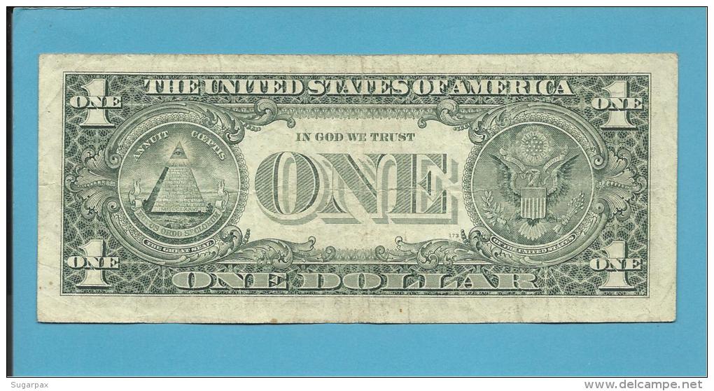 U. S. A. - 1 DOLLAR - 1988 A - Pick 480b - RICHMOND - VIRGINIA - 2 Scans - Federal Reserve Notes (1928-...)