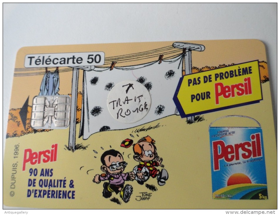 RARE : TRAIT ROUGE SUR PERSIL 50U SC7 - Variedades