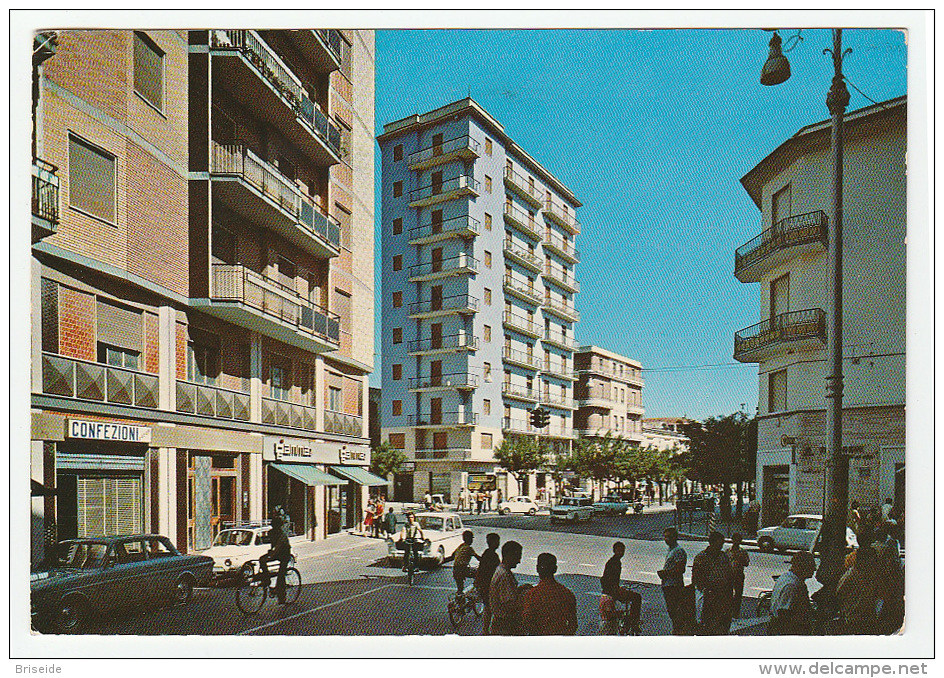 SAN SEVERO FOGGIA CORSO GARIBALDI F/G VIAGGIATA 1974 - San Severo