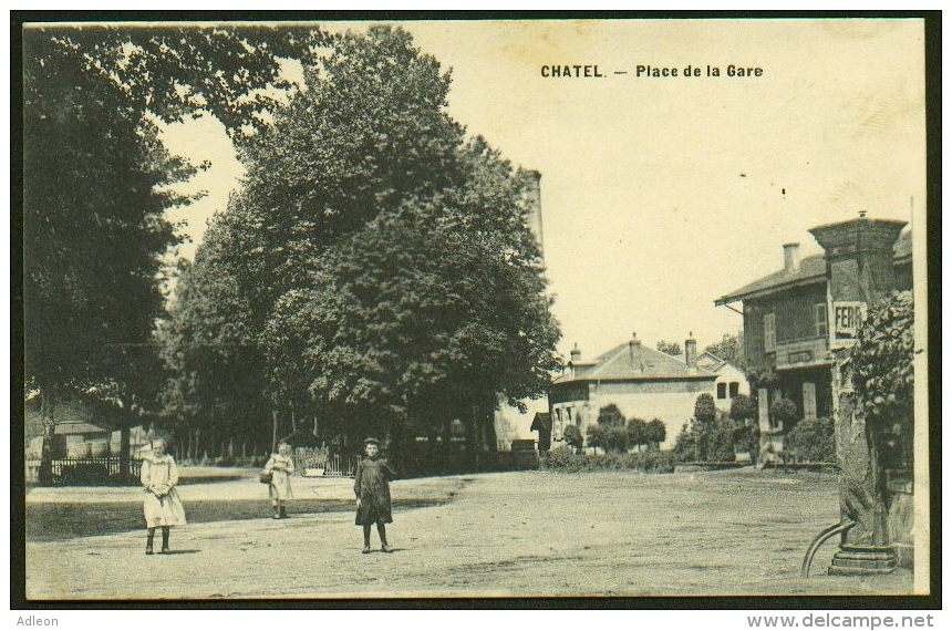 CHATEL - Place De La Gare - Chatel Sur Moselle