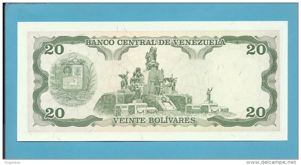 VENEZUELA - 20 BOLÍVARES - 10 / 02 / 1998 - UNC. - Pick 63f - JOSÉ ANTONIO PAEZ - 2 Scans - Venezuela