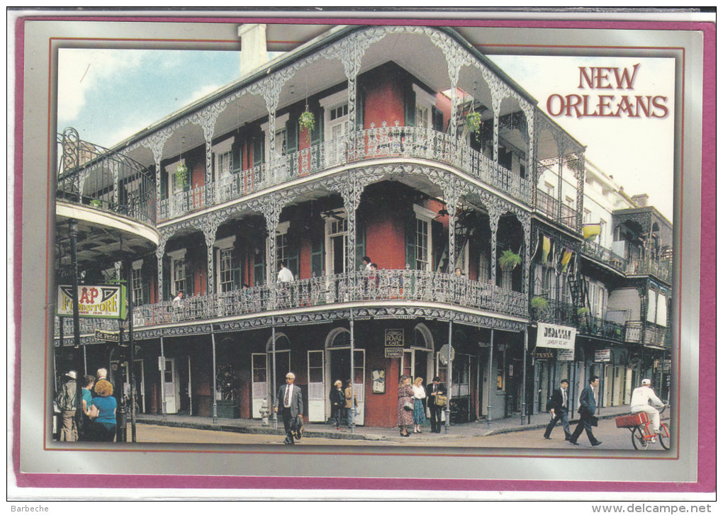 NEW ORLEANS .- La Branche Balcony Royal Street - New Orleans