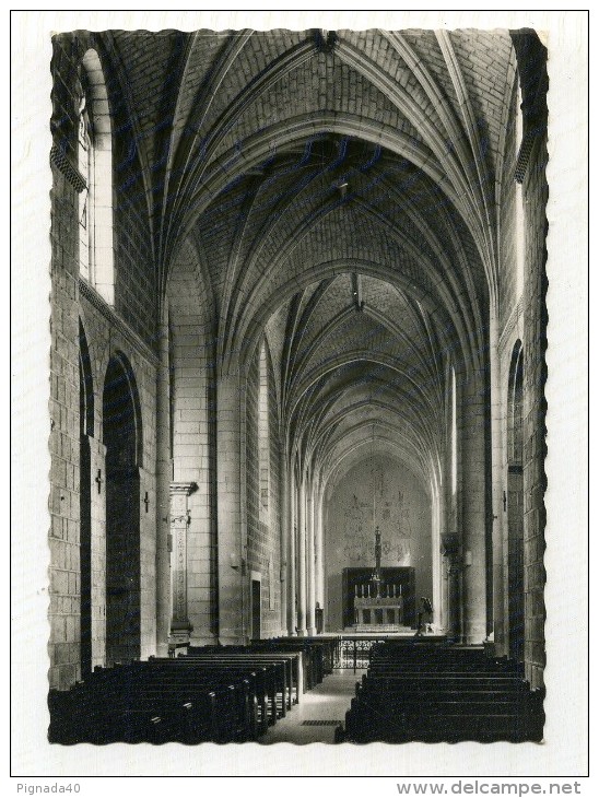 CP , 72 , SOLESMES , Intérieur De L'Eglise Abbatiale Saint-Pierre - Solesmes
