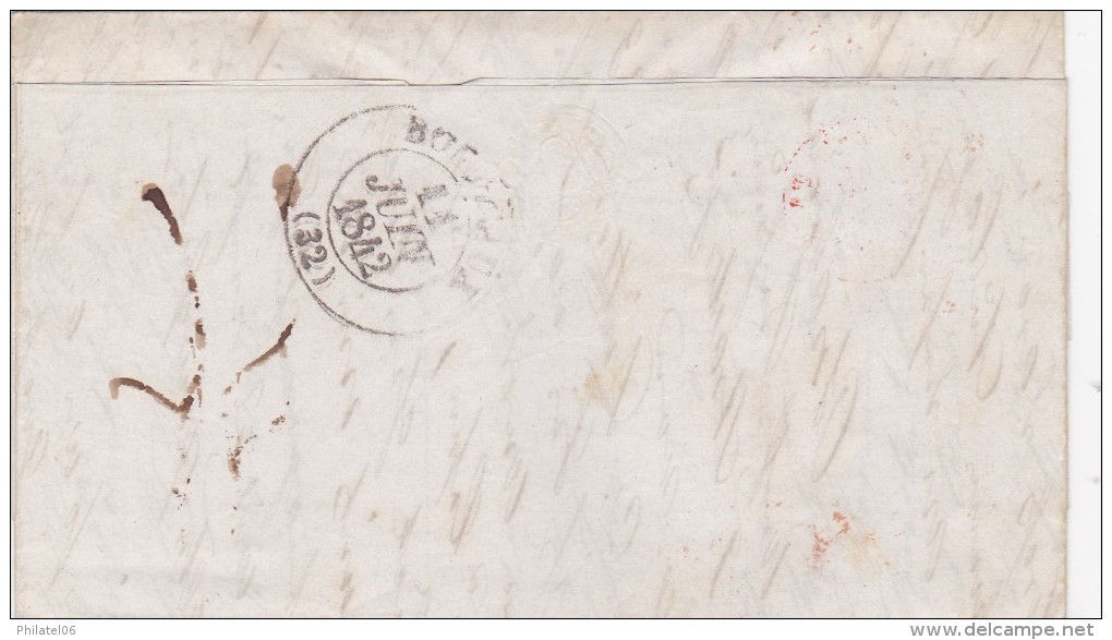 PAYS BAS  1842   LETTRE COMPLETE AVEC CORRESPONDANCE - ...-1852 Voorlopers