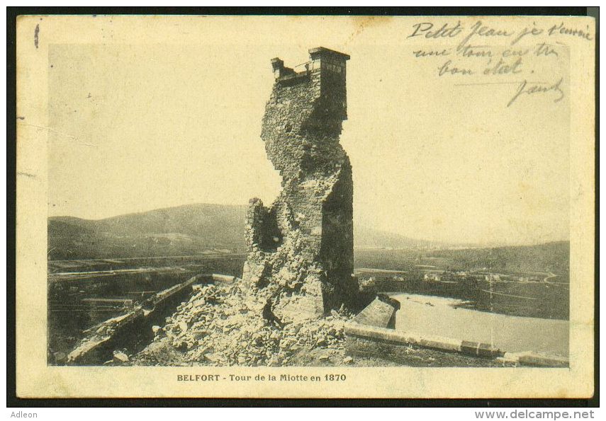 BELFORT - Tour De La Miotte En 1870 - Belfort – Siège De Belfort