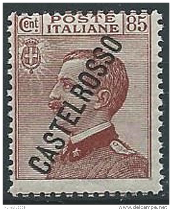 1924 CASTELROSSO EFFIGIE 85 CENT MNH ** - K83 - Castelrosso