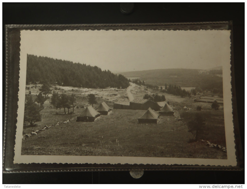 43 SAUGUES - Grezes - PHOTO D'une Colonie De Vacances De Bugeac Et Le Manoir De Notre Dame - Saugues