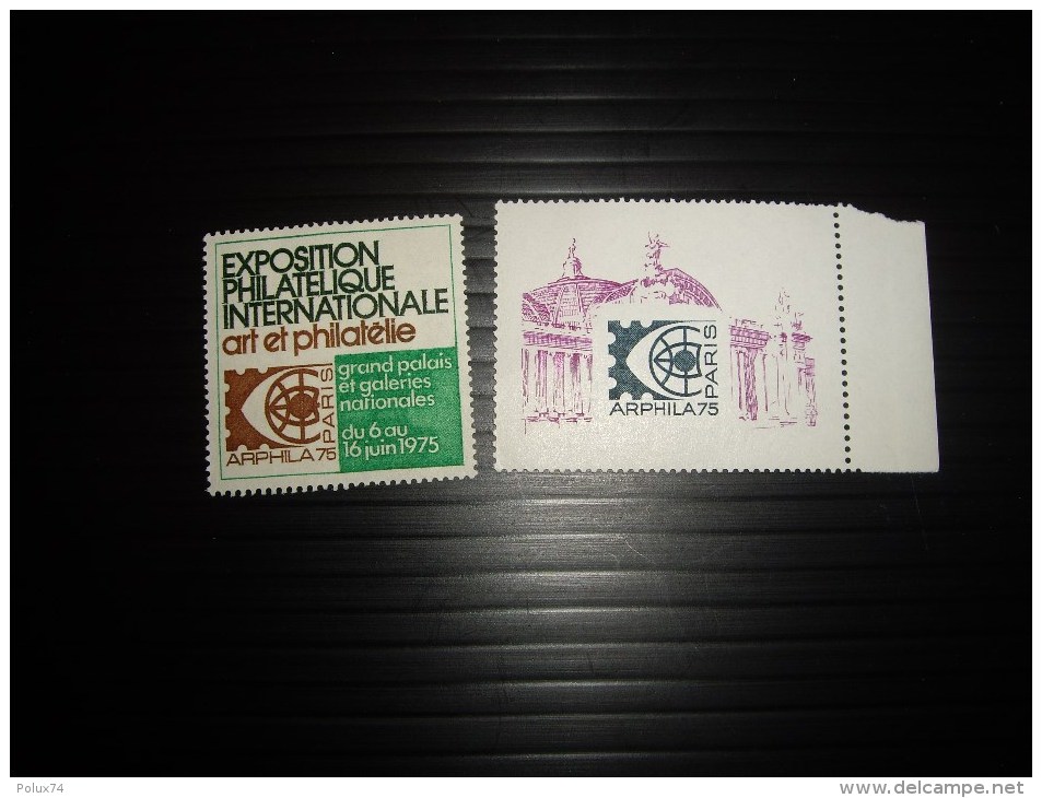 FRANCE  Vignette  Expos  1975  Neuve ** - Briefmarkenmessen