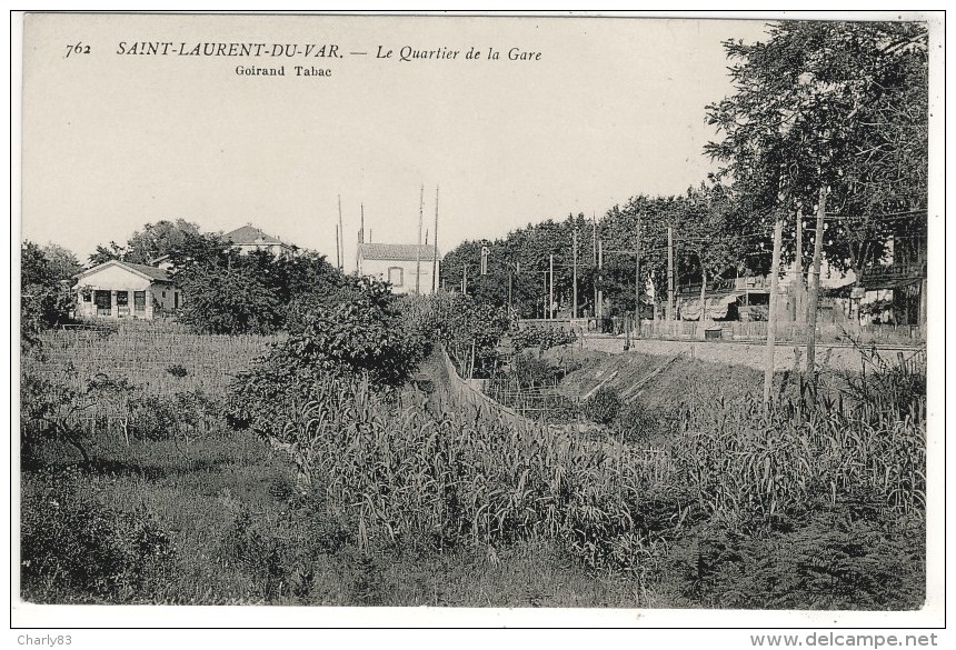 06- SAINT- LAURENT-DU-VAR-LE  QUARTIER  DE  LA  GARE  N1478 - Saint-Laurent-du-Var