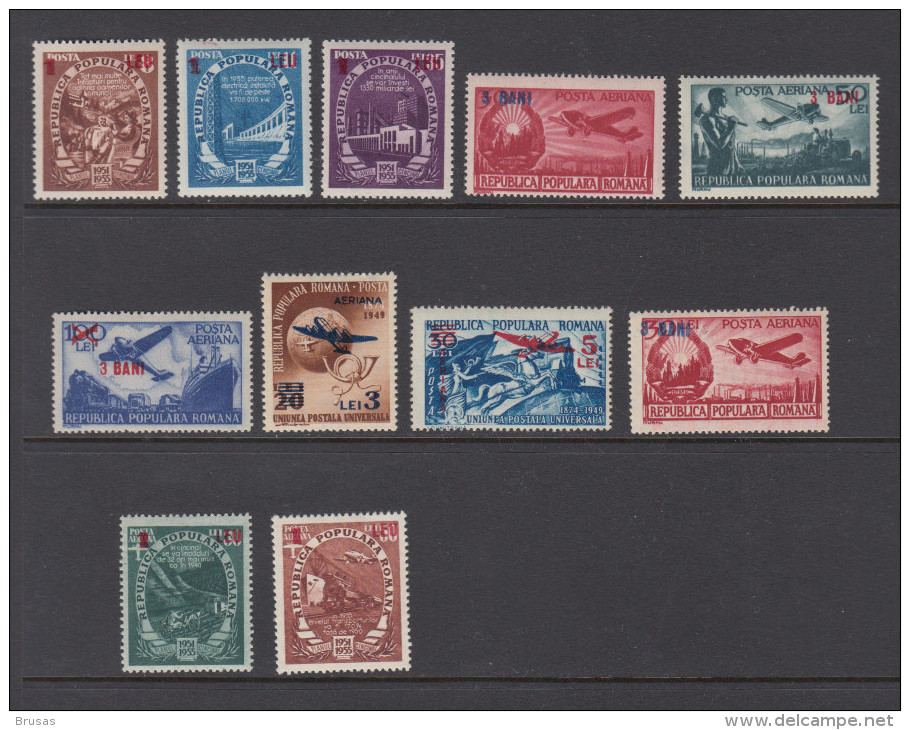 Romania 1952 - Surcharges, Michel 1299-1369 Mint Never Hinged ** (One Stamp Missing) - Ungebraucht