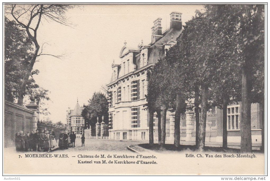 24007g KASTEEL Van M. De KERCKHOVE D'EXAERDE - CHATEAU - Moerbeke-Waes - 1903 - Moerbeke-Waas