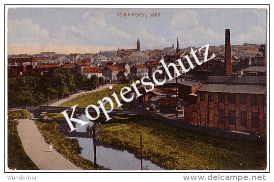 Neunkirchen, Saar  1918, Feldpost  (z1460) - Kreis Neunkirchen