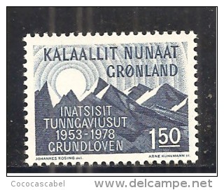 Groenlandia Yvert Nº 97 (MNH/**) - Neufs