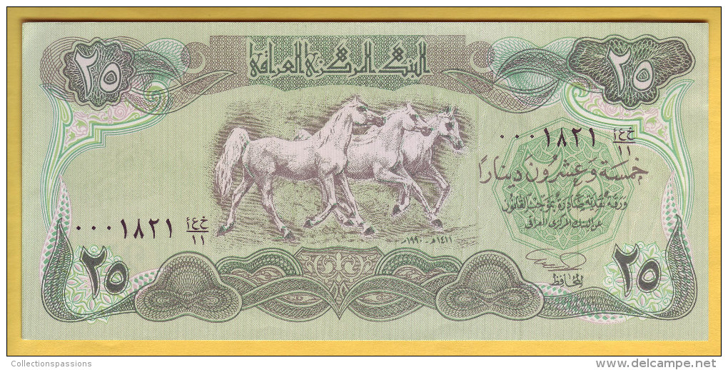 IRAK - Billet De 25 Dinars. 1990. Pick: 74. SPL - Irak