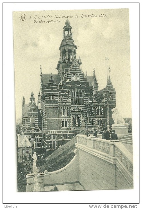 Exposition Universelle De Bruxelles 1910 ; Pavillon Hollandais - Expositions