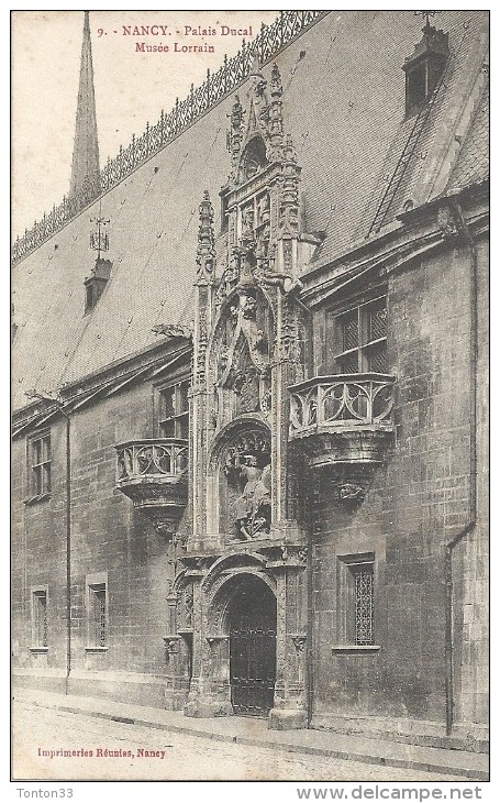 NANCY - 54 - Palais Ducal - Musée Lorrain -  VAN - - Nancy