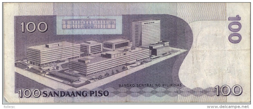 100138 PHILIPPINES 100 PISO 2004 ROXAS & BANKO SENTRAL NG PILIPINAS [WELLCIRCULATED] - Philippines