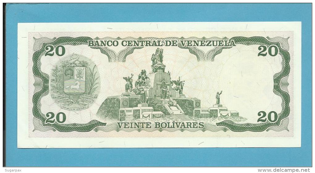 VENEZUELA - 20 BOLÍVARES - 10 / 02 / 1998 - UNC. - Pick 63f - JOSÉ ANTONIO PAEZ - 2 Scans - Venezuela