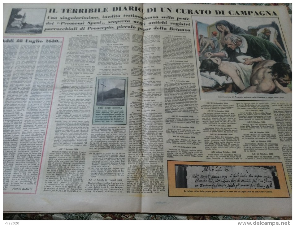 DOMENICA DEL CORRIERE 1955 PROSERPIO BRIANZA - Altri & Non Classificati