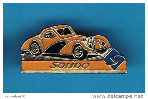 PIN´S //   . JOUET * SOLIDO * VOITURE MINIATURE - Jeux