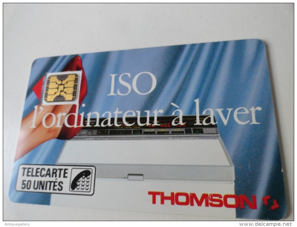 RARE : DECALAGE ET NUMEROTATION HORS CADRE SUR ISO THOMSON GLACEE SC4ON 50U - Errors And Oddities