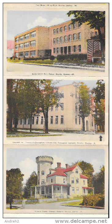 GRANBY - QUÉBEC - CARNET SOUVENIR - SOUVENIR FOLDER - VOITURES ANCIENNES - 17 PHOTOS