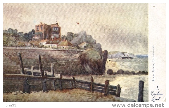 In Dickens Land  -  Bleak House At Broadstairs Was Dickens Home For Some Years     -  1350 - Autres & Non Classés