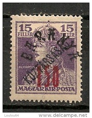 Timbres - Hongrie - Territoires - Baranya - 1919 - 15 F. - - Baranya