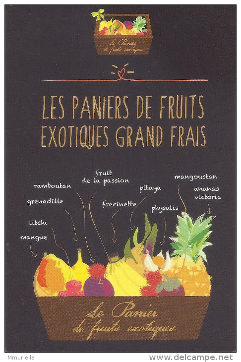 LES PANIERS DE FRUITS EXOTIQUES GRAND FRAIS-MB - Publicité
