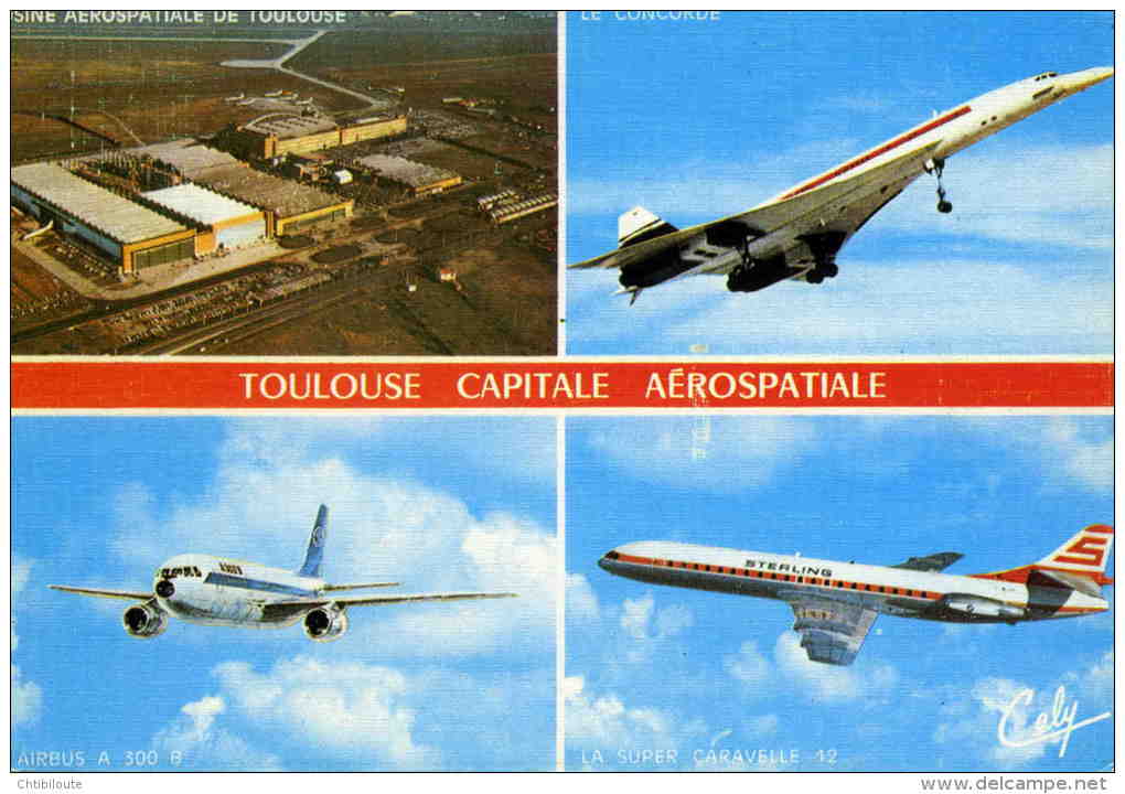 AVIATION   L 4     /   AEROPORT     " DE  TOULOUSE    "  CPM / CPSM  10 X 15 - Aerodrome