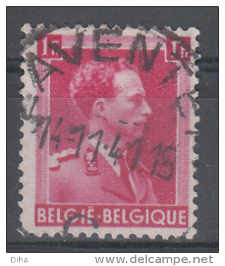 D160 - Belgium Mi.Nr. 581 O/used - 1936-1957 Collo Aperto