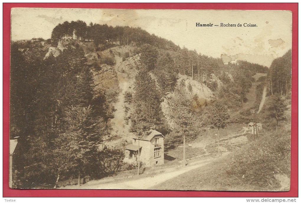 Hamoir - Rochers De Coisse - 1929 ( Voir Verso ) - Hamoir