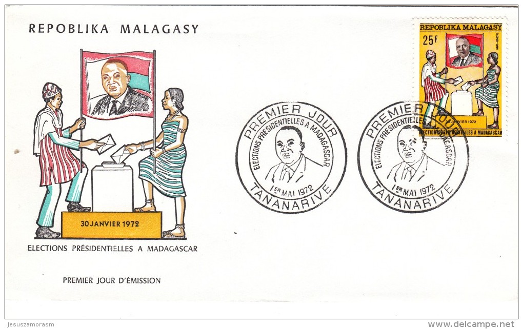 Madagascar Sobre - Madagascar (1960-...)