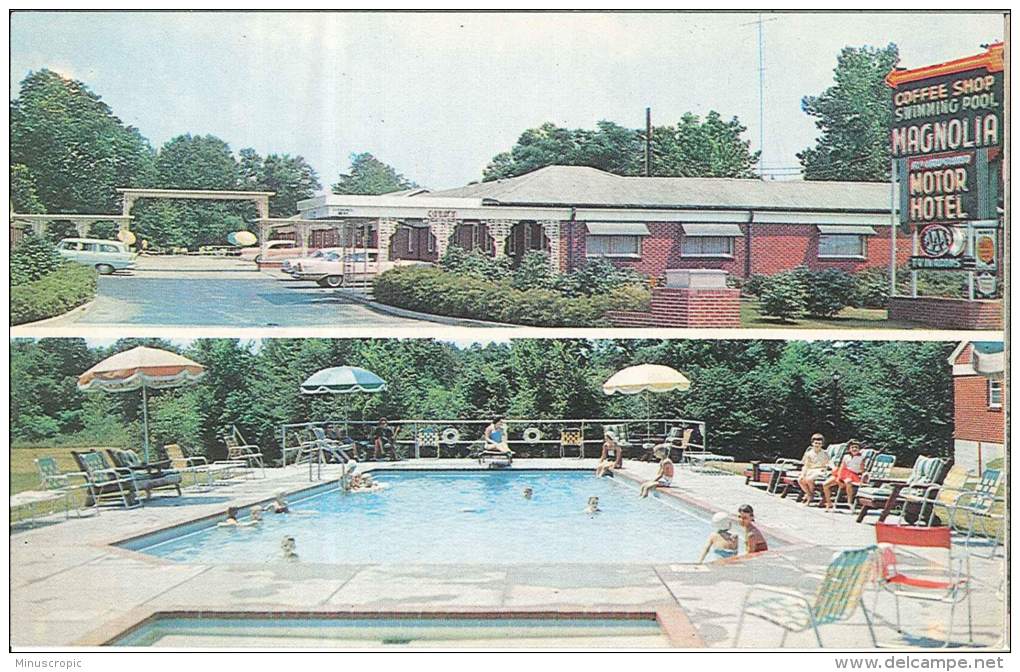 CPSM USA - Vicksburg - Mississipi - Magnolia Motor Hotel - Autres & Non Classés