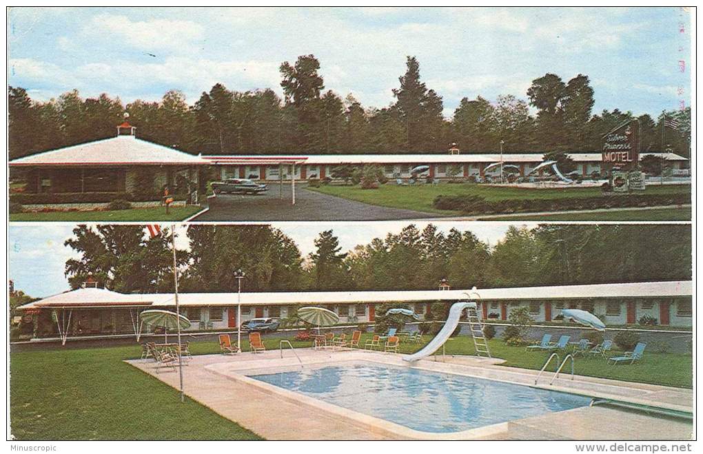 CPSM USA - South Of Ocala - Florida - Silver Princess Motel - Ocala