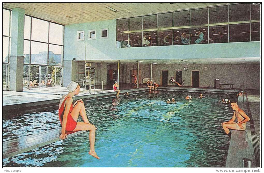 CPSM USA - Indianapolis - Indiana - Union Building - Indiana University Medical Center - Swimming Pool - Indianapolis