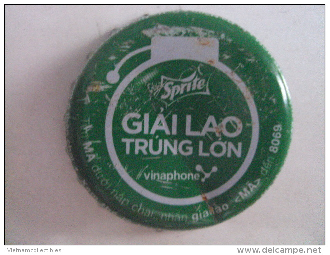 Vietnam Viet Nam Coca Cola Sprite GIAI LAO THANG LON Used Crown Cap / Kronkorken / Chapa / Tappi - Petten
